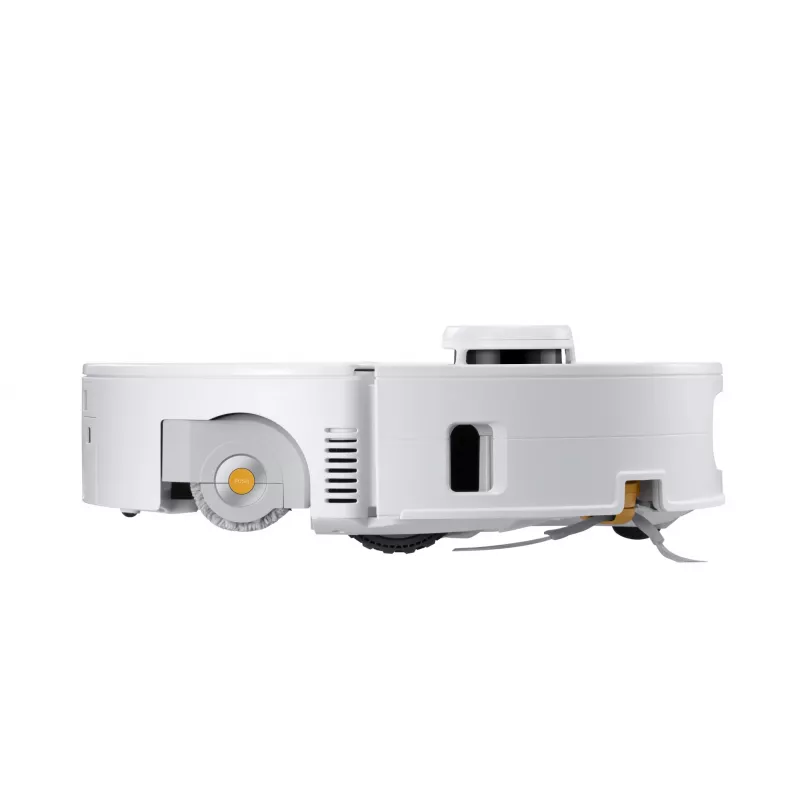 Aspirador robô Roborock Qrevo Curv 2 Flow – saco de pó, 0,325 l, Li-Ion 5200 mAh, 240 min, branco