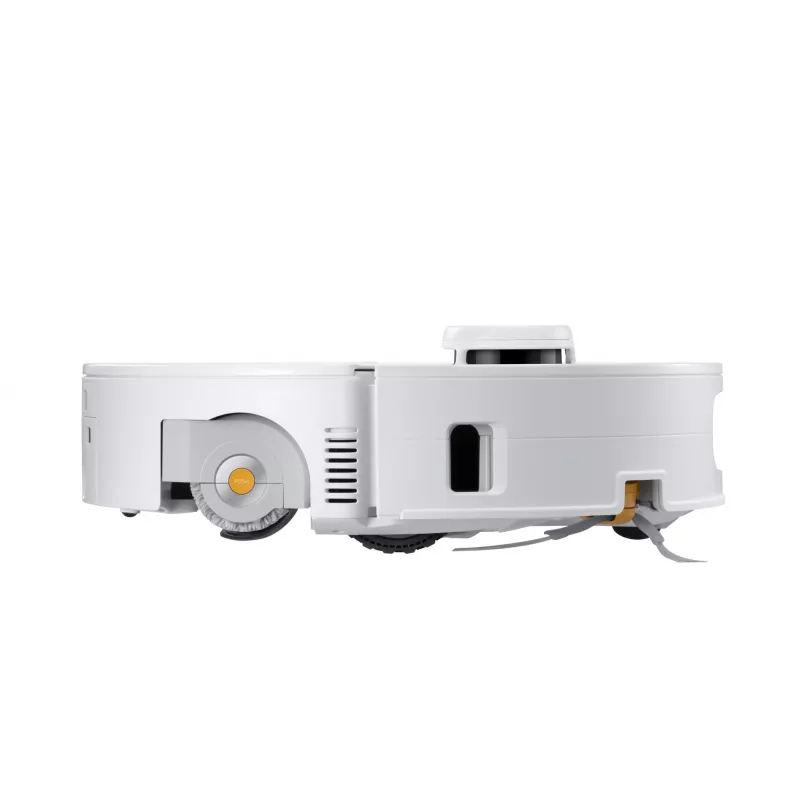 Aspirador robô Roborock Qrevo Curv 2 Flow – saco de pó, 0,325 l, Li-Ion 5200 mAh, 240 min, branco