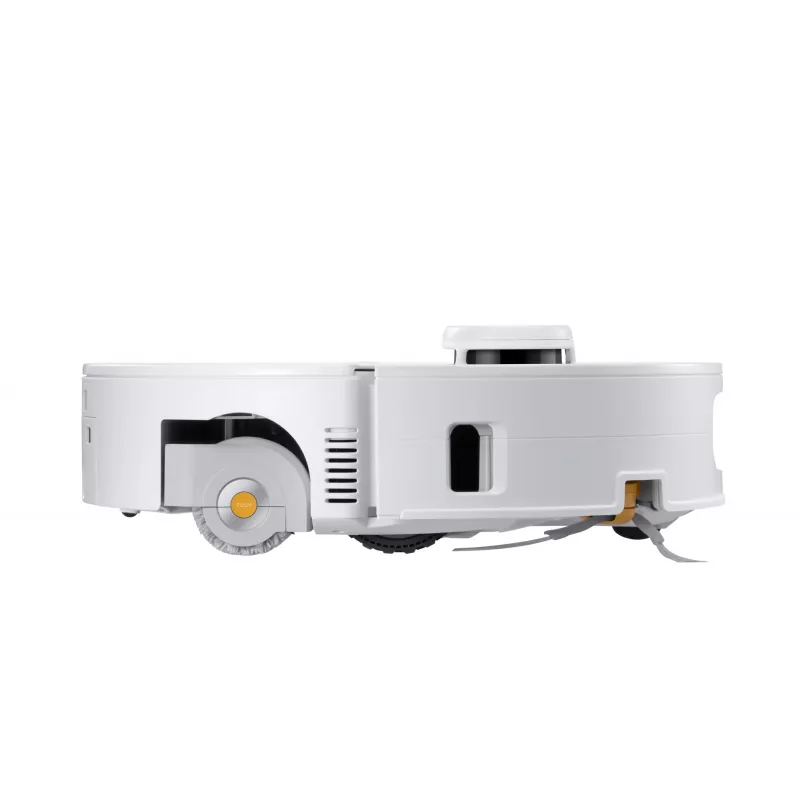 Aspirador robô Roborock Qrevo Curv 2 Flow – saco de pó, 0,325 l, Li-Ion 5200 mAh, 240 min, branco