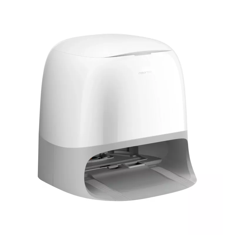 Aspirador robô Roborock Qrevo Curv 2 Flow – saco de pó, 0,325 l, Li-Ion 5200 mAh, 240 min, branco