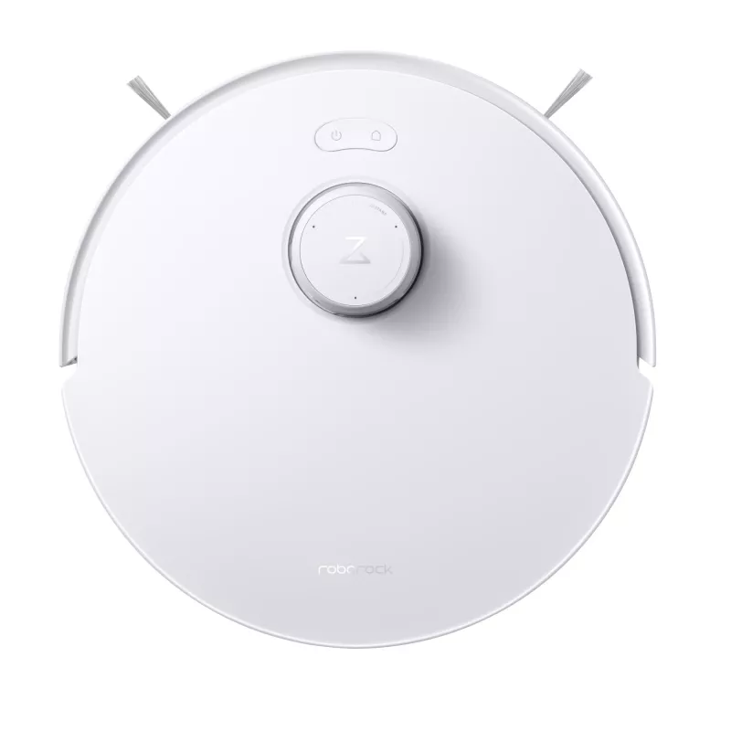 Aspirador robô Roborock Qrevo Curv 2 Flow – saco de pó, 0,325 l, Li-Ion 5200 mAh, 240 min, branco