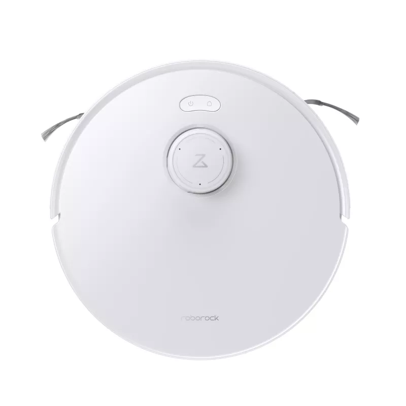 Aspirador robô Roborock Qrevo Curv 2 Flow – saco de pó, 0,325 l, Li-Ion 5200 mAh, 240 min, branco