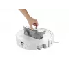 Aspirador robô Roborock Qrevo Curv 2 Flow – saco de pó, 0,325 l, Li-Ion 5200 mAh, 240 min, branco