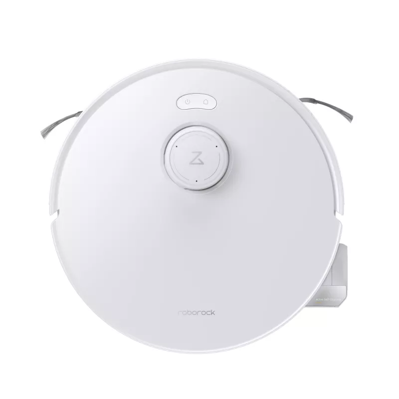 Aspirador robô Roborock Qrevo Curv 2 Flow – saco de pó, 0,325 l, Li-Ion 5200 mAh, 240 min, branco