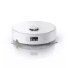 Aspirador robô Roborock Qrevo Curv 2 Flow – saco de pó, 0,325 l, Li-Ion 5200 mAh, 240 min, branco
