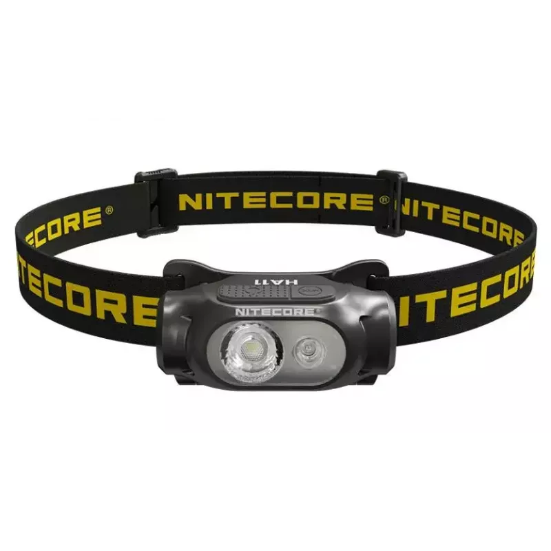 Lanterna de cabeça Nitecore HA11 – 240 lúmenes, feixe ajustável, leve com faixa de cabeça