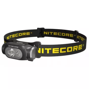 Lanterna de cabeça Nitecore HA11 – 240 lúmenes, feixe ajustável, leve com faixa de cabeça