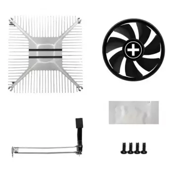 Arrefecedor de ar XILENCE A250PWM.B, ventoinha 92 mm, rolamento hidráulico, TDP 89 W, para socket AM4/AM5, preto