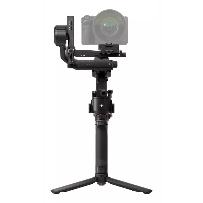 Estabilizador de câmara DJI RS 5 — alumínio, preto, 30 h de autonomia, 1,46 kg