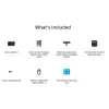 Action cam DJI Osmo Action 6 Standard Combo — 38 MP CMOS, 4K Ultra HD, campo de visão de 155°, zoom digital de 2x