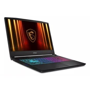 Portátil MSI Katana 15 HX B14WFK-845NL Intel® Core™ i7 i7-14650HX 39,6 cm (15,6 polegadas) Full HD 16 GB DDR5-SDRAM 1 TB SSD NVIDIA GeForce RTX 5060 Wi-Fi 6E (802.11ax) Windows 11 Home preto