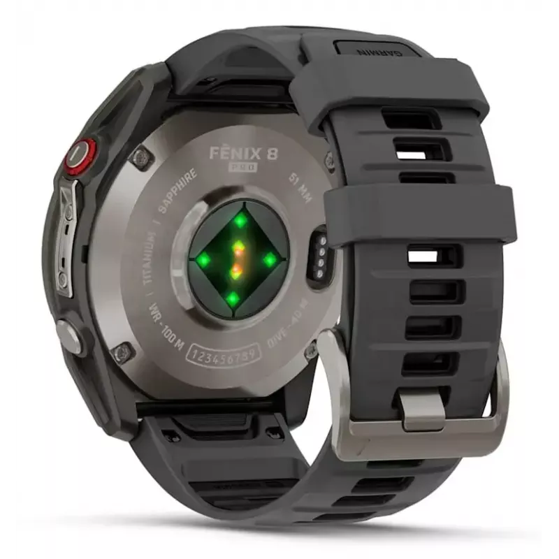 Smartwatch Garmin fēnix 8 Pro AMOLED 1,4 polegadas 454x454 GPS Wi-Fi