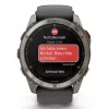 Smartwatch Garmin fēnix 8 Pro AMOLED 1,4 polegadas 454x454 GPS Wi-Fi