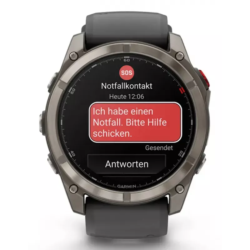 Smartwatch Garmin fēnix 8 Pro AMOLED 1,4 polegadas 454x454 GPS Wi-Fi