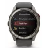 Smartwatch Garmin fēnix 8 Pro AMOLED 1,4 polegadas 454x454 GPS Wi-Fi