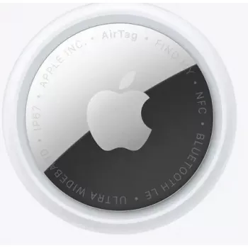 Localizador de pessoas Apple AirTag prateado branco — pilha CR2032, 11,8 g, 31,9 mm