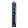 Switch gerido Hardened DAHUA CHS4106-4ET-60 — 6 portas, 4x PoE 10/100, L2, 4,8 Gbit/s, 8000 MAC
