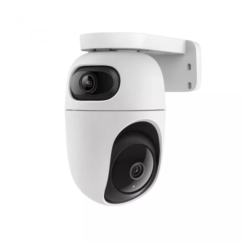 Câmara de vigilância IP TP-Link Tapo C245D 2304×1296, objetiva 3,1 mm, 104,3° hor., montagem em teto/parede, sem fios, interior, branco