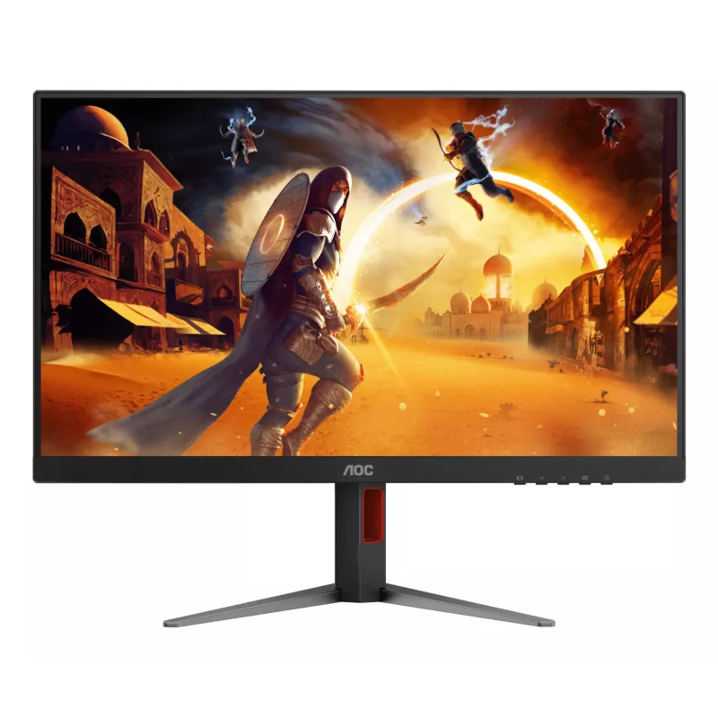Monitor de computador AOC G4 Q27G4ZD 68,6 cm (27 polegadas) 2560 x 1440 píxeis Quad HD QD-OLED preto, vermelho