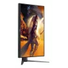 Monitor de computador AOC G4 Q27G4ZD 68,6 cm (27 polegadas) 2560 x 1440 píxeis Quad HD QD-OLED preto, vermelho