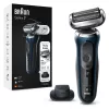 Máquina de barbear de lâmina Braun Series 7 71-B1200s aparador azul