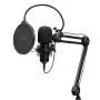 Microfone para podcast TRUST GXT 270 Emita II+ — condensador USB, com fios, caixa metálica, preto, cabo de 2,5 m