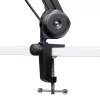 Microfone para podcast TRUST GXT 270 Emita II+ — condensador USB, com fios, caixa metálica, preto, cabo de 2,5 m