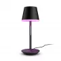 Lâmpada de mesa inteligente Philips Hue Go portátil Bluetooth Zigbee preta