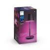 Lâmpada de mesa inteligente Philips Hue Go portátil Bluetooth Zigbee preta
