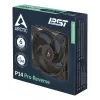 ARCTIC Freezer P14 Pro Reverse – pack de 3 – ventoinha A-RGB PWM de 140 mm com splitter de cabo