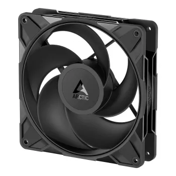 Ventoinha de 140 mm Arctic Freezer P14 Pro Reverse – 166,5 m³/h, 5,1 mmH₂O, rolamento fluido-dinâmico, A-RGB, PWM, preto, com splitter de cabo
