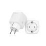 TRUST 71301 ficha inteligente – tomada Wi-Fi interior, 3000 W, branco, 52×52×86 mm
