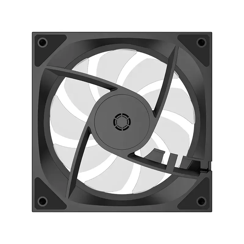Ventoinha XILENCE XPF120U.ARGB 120 mm, 500–1800 rpm, rolamento hidráulico, 7–13,2 V, preto