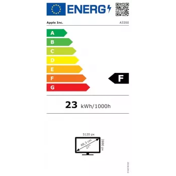 Monitor Apple Studio Display 27 polegadas (68,6 cm) 5K Ultra HD LED, vidro nanotexturizado, adaptador de suporte VESA, prateado