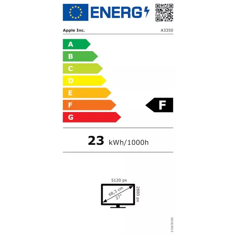 Monitor Apple Studio Display 27 polegadas (68,6 cm) 5K Ultra HD LED, vidro nanotexturizado, adaptador de suporte VESA, prateado