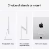 Monitor Apple Studio Display 27 polegadas (68,6 cm) 5K Ultra HD LED, vidro nanotexturizado, adaptador de suporte VESA, prateado