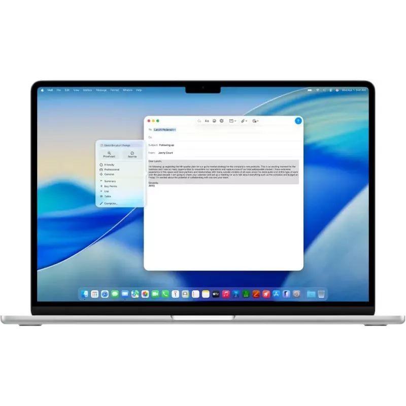 Portátil Apple MacBook Air M5 13,6 polegadas (34,5 cm) 16 GB RAM 512 GB SSD prata