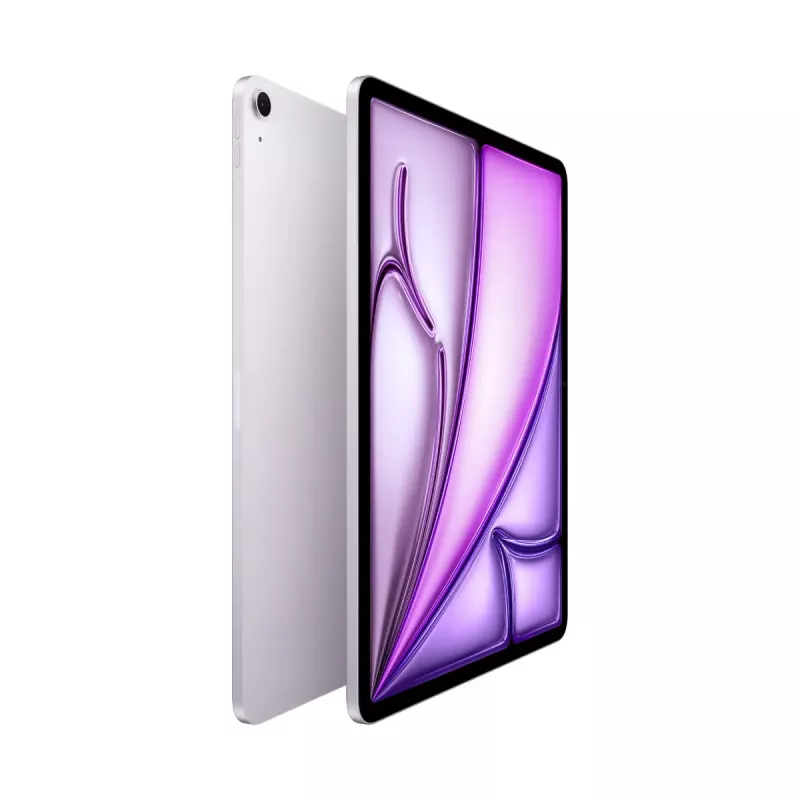 Tablet Apple iPad Air 13 polegadas (M4) Wi‑Fi 256 GB, 12 GB RAM, LED de 13 polegadas 2732×2048, câmaras de 12 MP — violeta