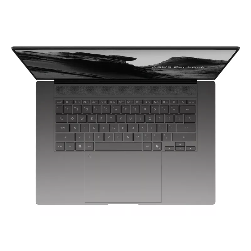 Portátil ASUS Zenbook S16 UM5606GA AMD Ryzen AI 9 465, 16 polegadas 3K (2880x1800), 32 GB LPDDR5x, 1 TB SSD, Windows 11 Home, cinzento