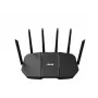 Router de secretária ASUS RT-BE90U BE9400 AiMesh — Tri-Band Wi-Fi 7 (2,4/5/6 GHz), 9400 Mbit/s, 2,5 Gigabit Ethernet, 4× RJ-45 LAN, USB, preto