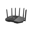 Router de secretária ASUS RT-BE90U BE9400 AiMesh — Tri-Band Wi-Fi 7 (2,4/5/6 GHz), 9400 Mbit/s, 2,5 Gigabit Ethernet, 4× RJ-45 LAN, USB, preto
