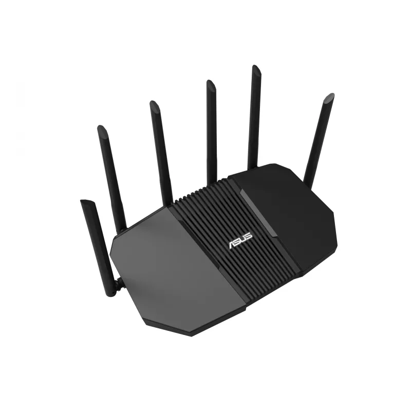 Router de secretária ASUS RT-BE90U BE9400 AiMesh — Tri-Band Wi-Fi 7 (2,4/5/6 GHz), 9400 Mbit/s, 2,5 Gigabit Ethernet, 4× RJ-45 LAN, USB, preto