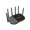 Router de secretária ASUS RT-BE90U BE9400 AiMesh — Tri-Band Wi-Fi 7 (2,4/5/6 GHz), 9400 Mbit/s, 2,5 Gigabit Ethernet, 4× RJ-45 LAN, USB, preto