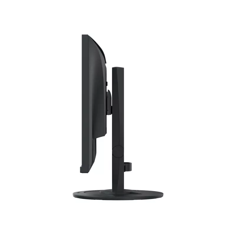 Monitor de computador EIZO FlexScan EV2400R-BK 23,8 polegadas (60,5 cm) Full HD 1920x1080 IPS LCD, 5 ms, hub USB, altifalantes, VESA, ajustável em altura, preto