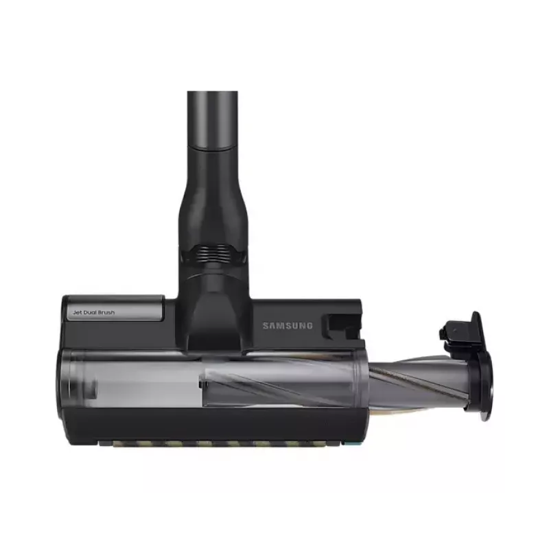 Aspirador vertical 2-em-1 Samsung VS20C8522TN — bateria, motor de 580 W, sem saco, filtro UltraFine, multiciclone, preto