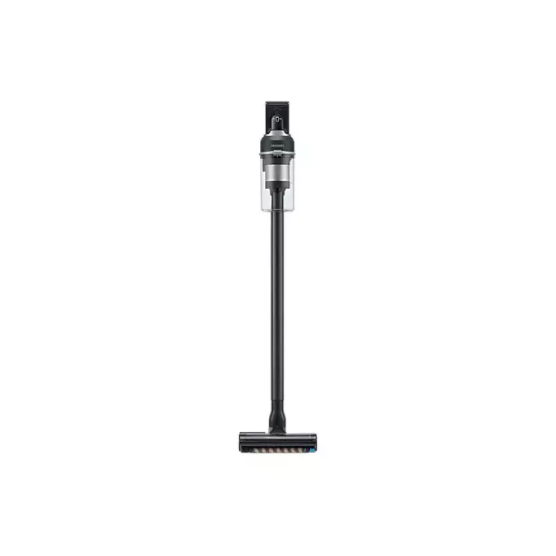 Aspirador vertical 2-em-1 Samsung VS20C8522TN — bateria, motor de 580 W, sem saco, filtro UltraFine, multiciclone, preto