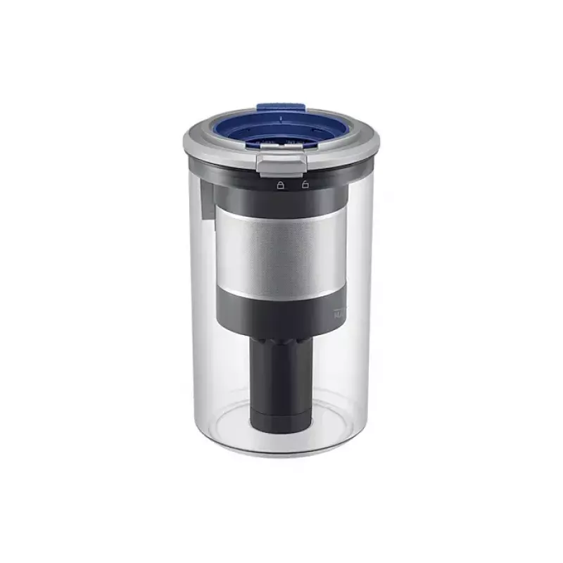 Aspirador vertical 2-em-1 Samsung VS20C8522TN — bateria, motor de 580 W, sem saco, filtro UltraFine, multiciclone, preto