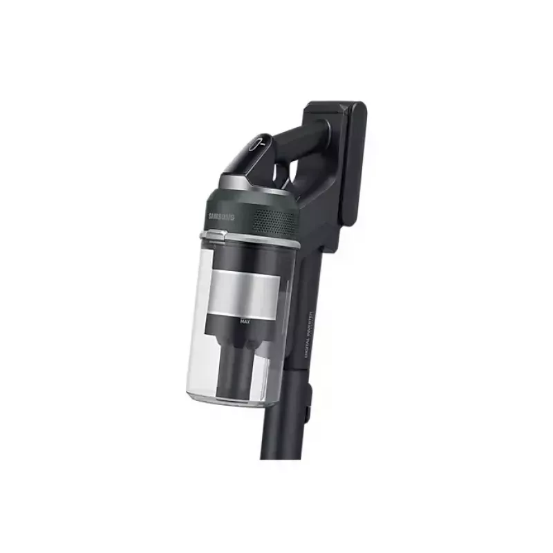 Aspirador vertical 2-em-1 Samsung VS20C8522TN — bateria, motor de 580 W, sem saco, filtro UltraFine, multiciclone, preto
