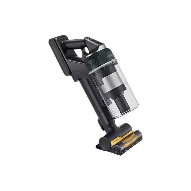 Aspirador vertical 2-em-1 Samsung VS20C8522TN — bateria, motor de 580 W, sem saco, filtro UltraFine, multiciclone, preto