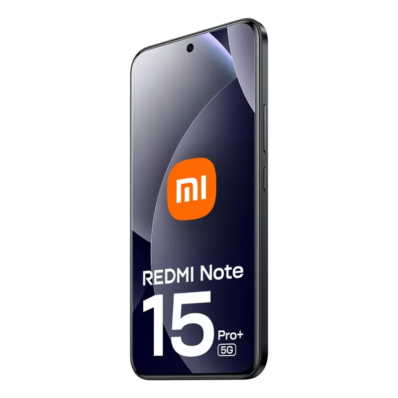 Smartphone Xiaomi Redmi Note 15 Pro+ 5G — 6,83 polegadas AMOLED, 2772×1280, Snapdragon, 8 GB RAM, 256 GB, 6500 mAh, Preto